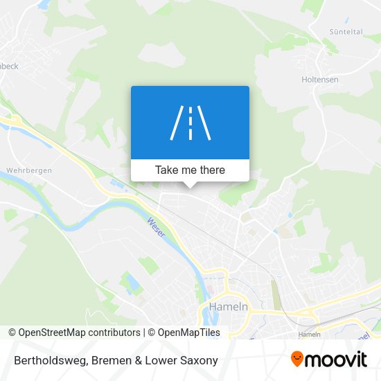 Bertholdsweg map
