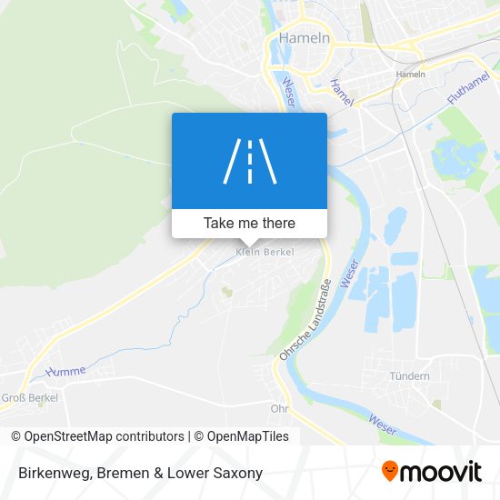 Birkenweg map
