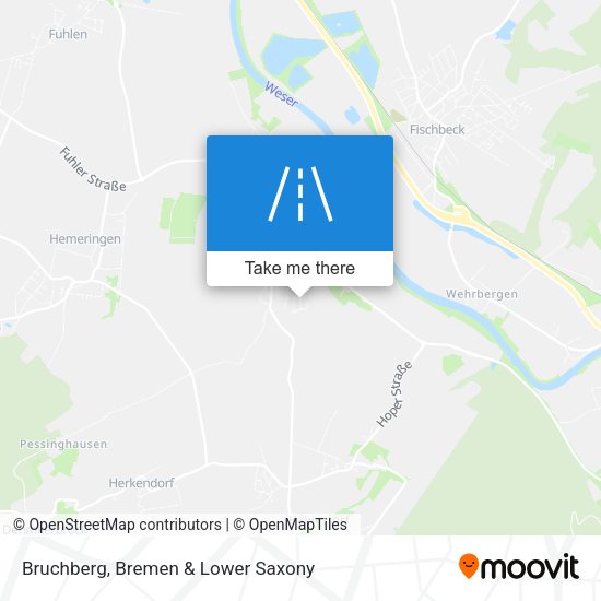Bruchberg map