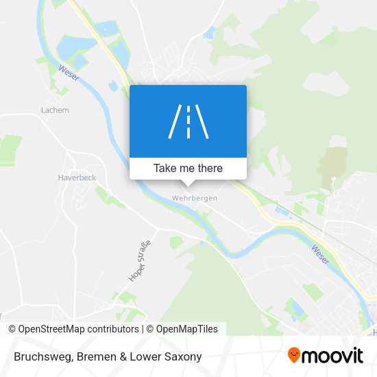 Bruchsweg map