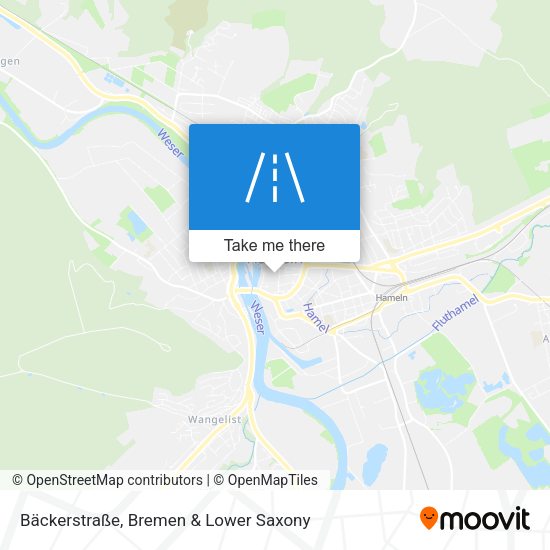 Bäckerstraße map