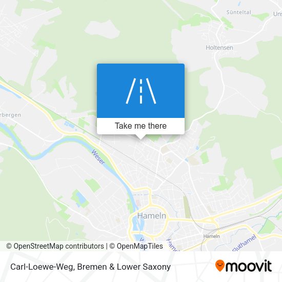 Carl-Loewe-Weg map
