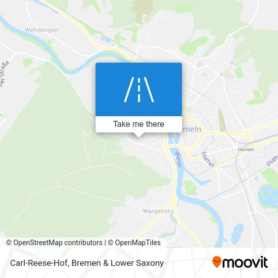 Carl-Reese-Hof map
