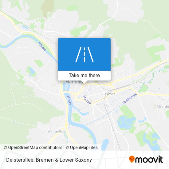 Deisterallee map