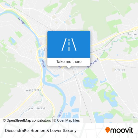 Dieselstraße map
