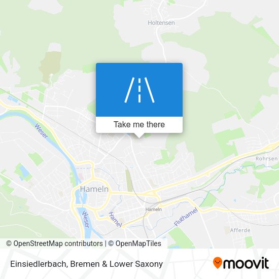 Einsiedlerbach map