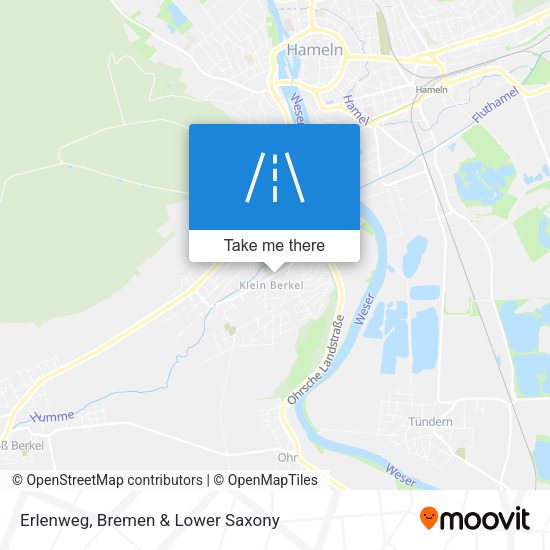 Erlenweg map