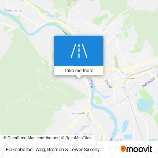 Карта Finkenborner Weg