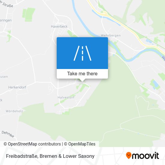 Freibadstraße map