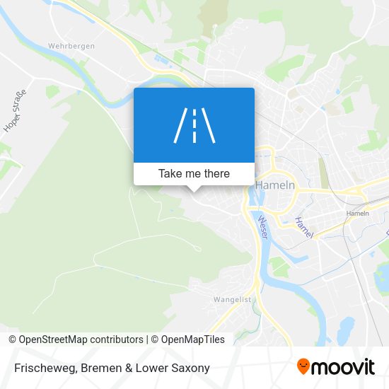 Frischeweg map