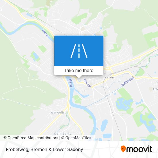 Fröbelweg map
