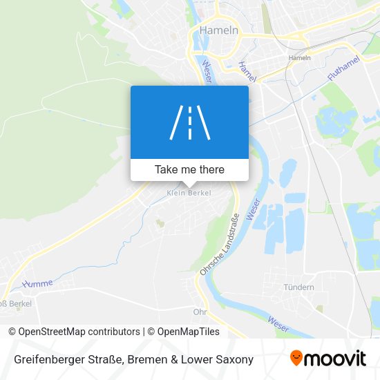 Greifenberger Straße map