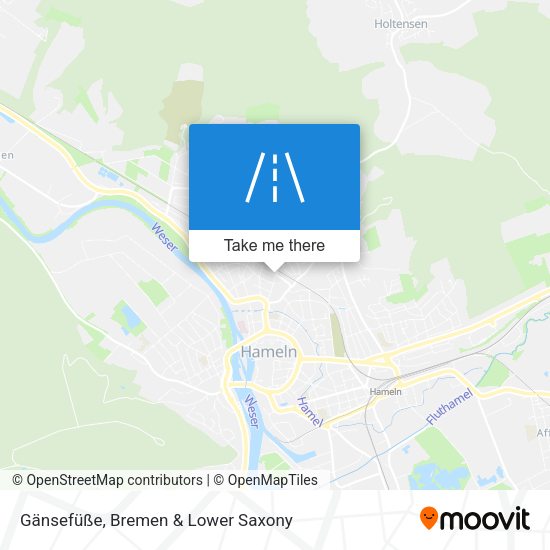 Gänsefüße map