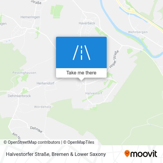 Halvestorfer Straße map