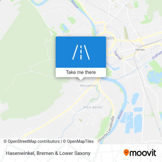 Hasenwinkel map