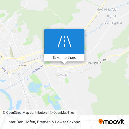 Hinter Den Höfen map