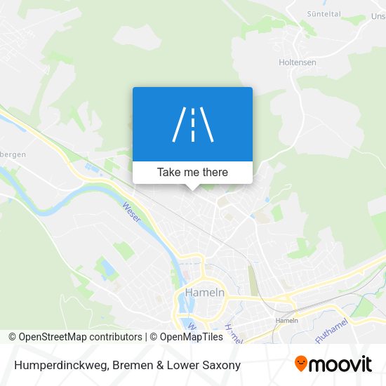 Humperdinckweg map