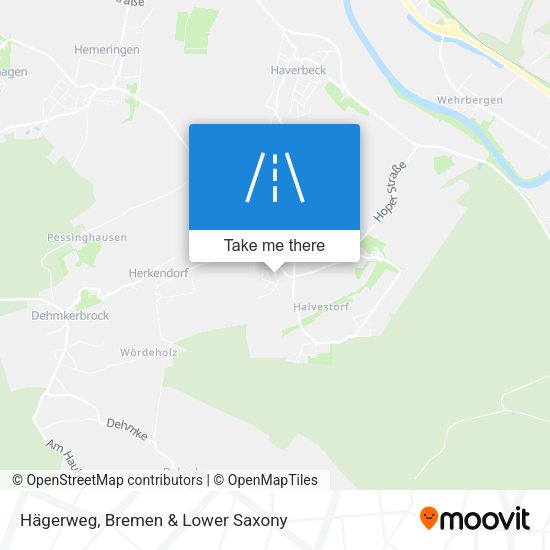 Hägerweg map