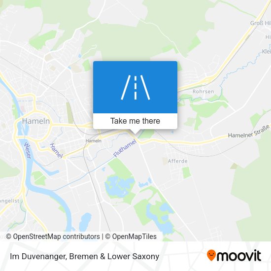 Im Duvenanger map