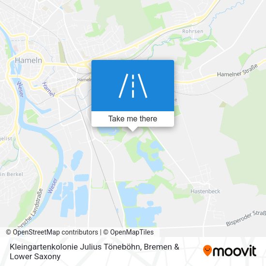 Kleingartenkolonie Julius Töneböhn map