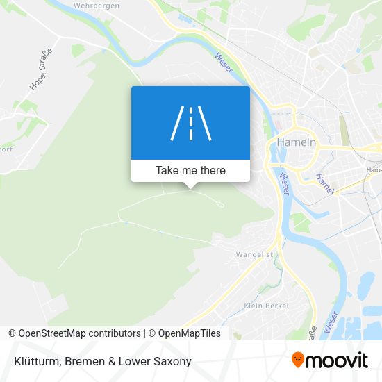 Klütturm map