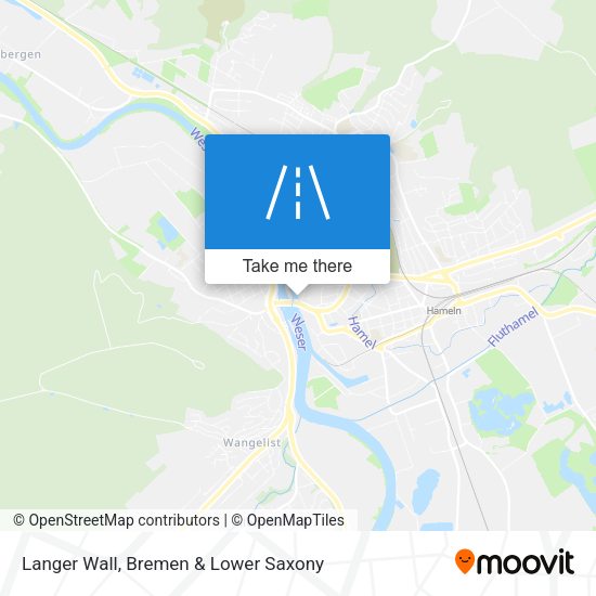 Langer Wall map