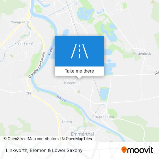 Linkworth map
