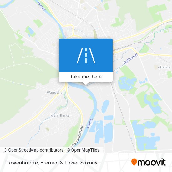 Löwenbrücke map