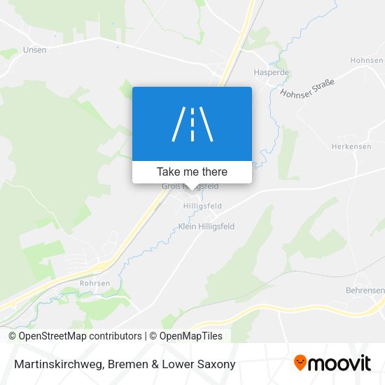 Martinskirchweg map