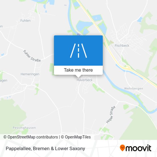 Pappelallee map