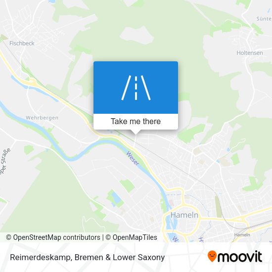 Reimerdeskamp map