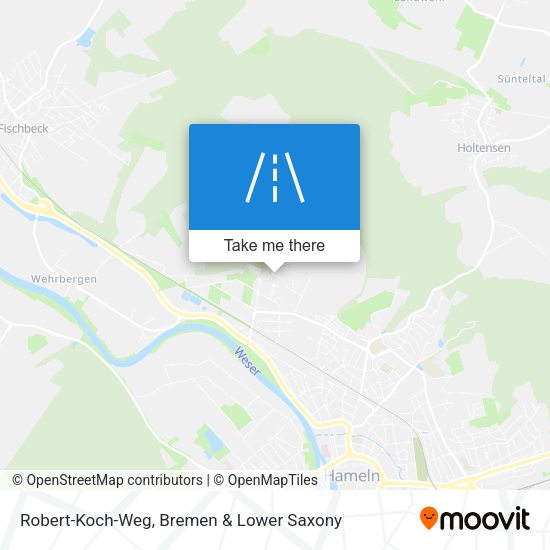 Robert-Koch-Weg map