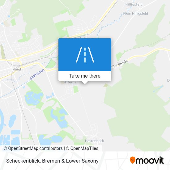 Scheckenblick map