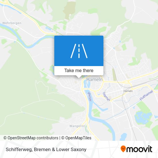 Schifferweg map