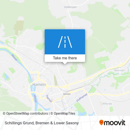 Schillings Grund map