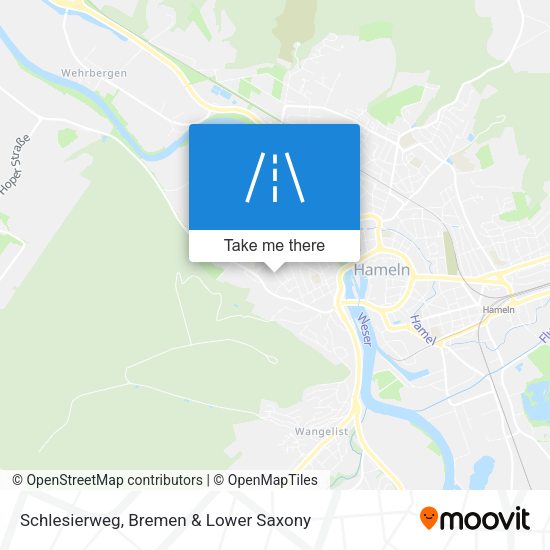 Schlesierweg map