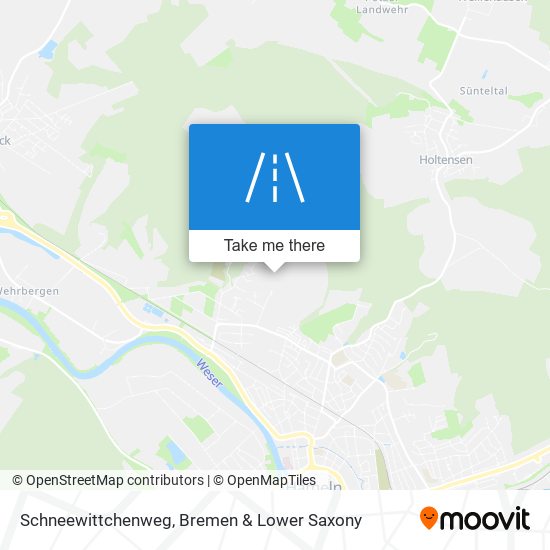 Schneewittchenweg map