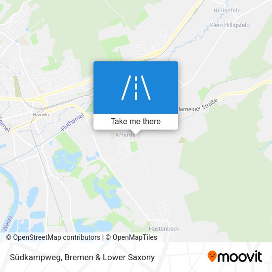 Südkampweg map