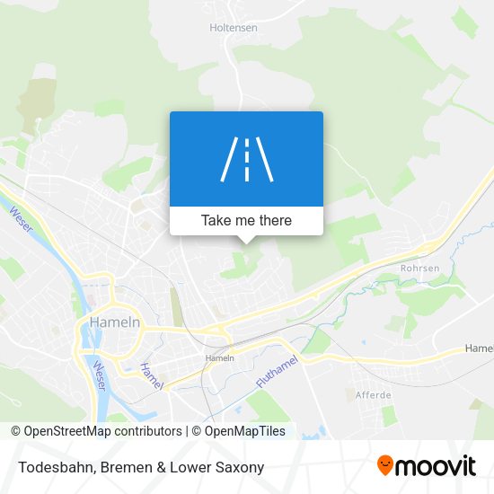 Todesbahn map