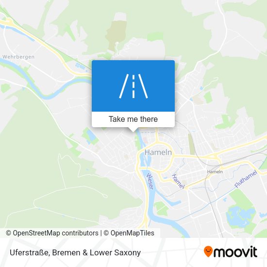 Uferstraße map