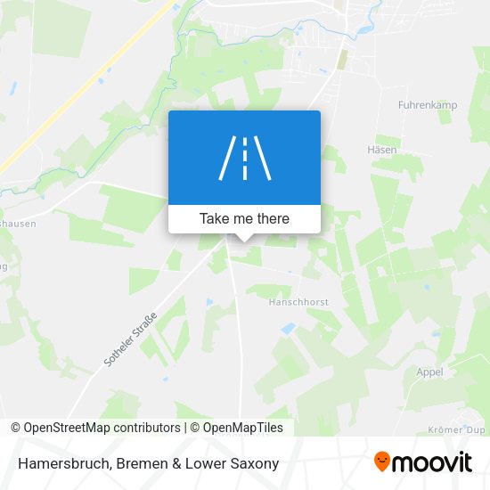 Hamersbruch map