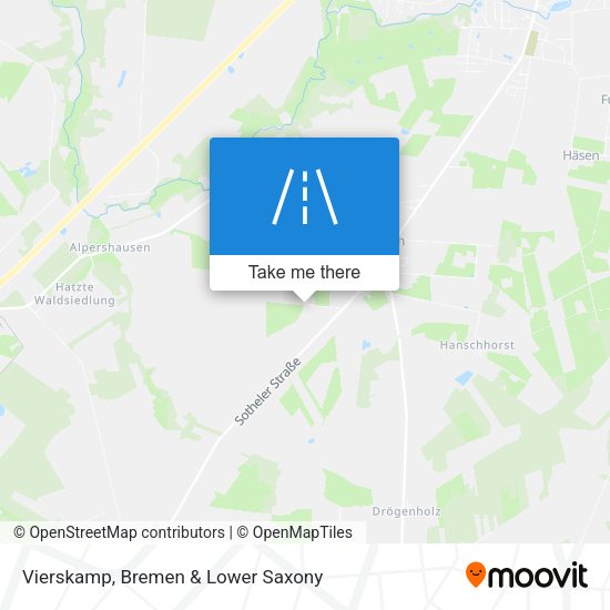 Vierskamp map