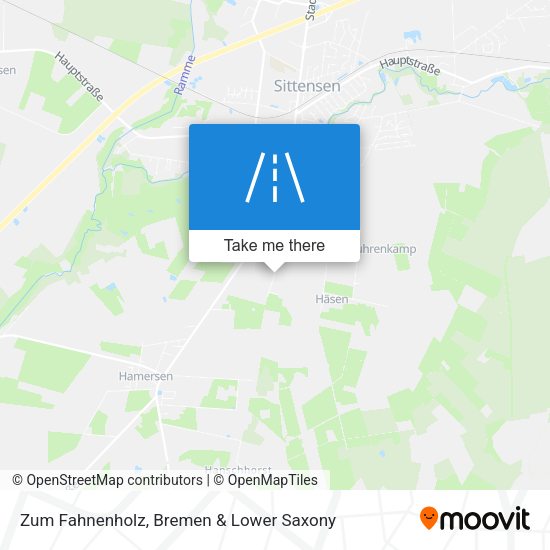 Zum Fahnenholz map