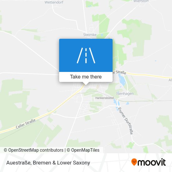 Auestraße map