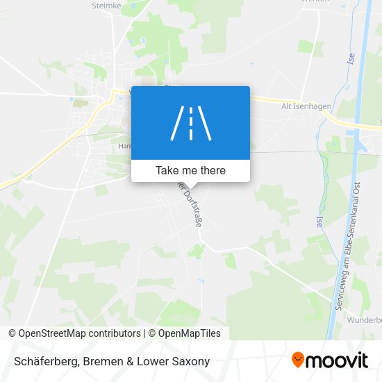Schäferberg map
