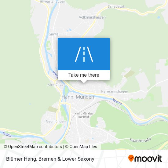 Blümer Hang map