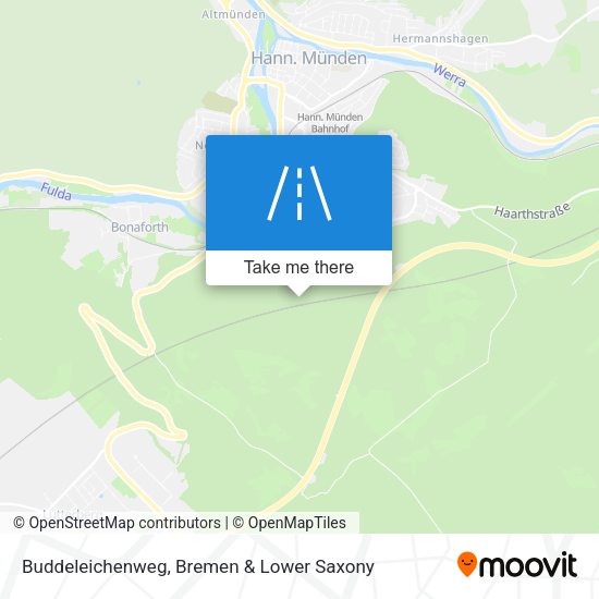 Buddeleichenweg map