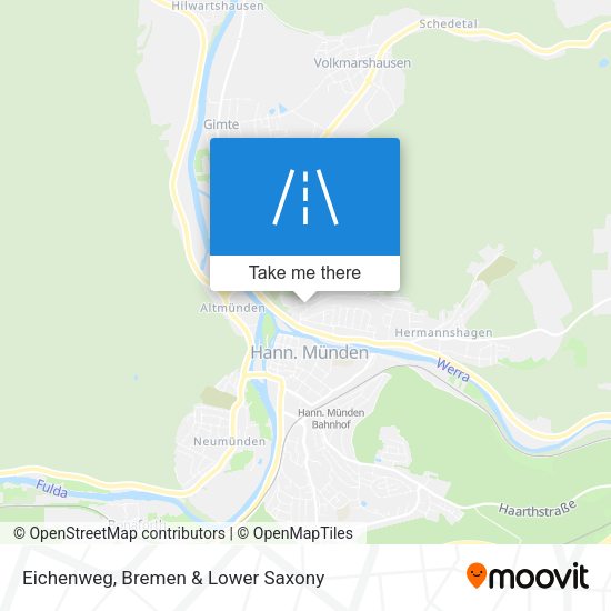 Eichenweg map