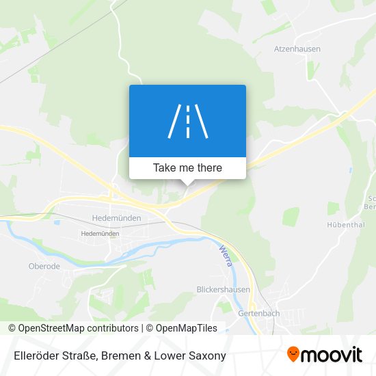Elleröder Straße map