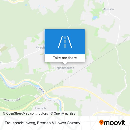 Frauenschuhweg map